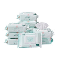 88VIP：十月结晶 婴儿湿巾纸手口专用80抽*10包儿童湿纸巾大包家庭实惠装