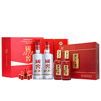 88VIP：国窖1573 52度 浓香型白酒  500ml*2 瓶 红釉大酒礼盒+品藏礼盒