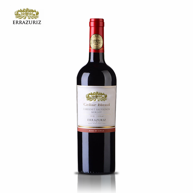 PLUS会员：伊拉苏酒庄 PLUS：赤霞珠梅洛 干红葡萄酒 750ML