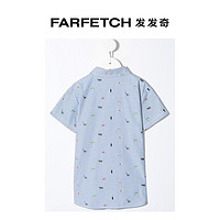 familiar 童装儿童动物纹条纹衬衫FARFETCH发发奇