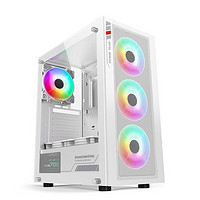 COLORFUL 七彩虹 十二代酷睿版 组装电脑（白色、256GB SSD、i5-12400F、GTX 1660S 6G、16GB)