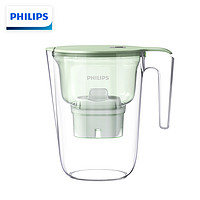 PHILIPS 飞利浦 全新升级净水壶 家用滤水壶 厨房自来水过滤净水器 AWP2813GNT