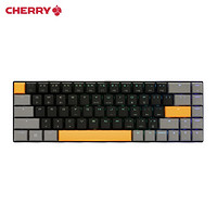 CHERRY 樱桃 MX-LP 2.1 三模无线键盘 68键 黑色矮红轴