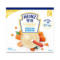 Heinz 亨氏 超金米粉婴幼儿宝宝辅食CPP营养米糊三文鱼盒装