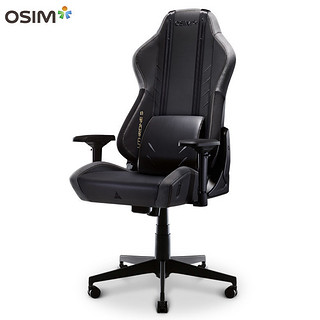 OSIM 傲胜 按摩电竞椅 纯黑色