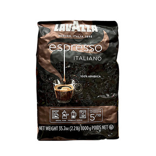 LAVAZZA 拉瓦萨 中度烘焙 意式浓缩咖啡豆 1kg