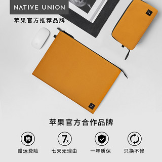 Native Union苹果MacBook内胆包Pro笔记本M2电脑包Air轻薄stow保护套M1适用13/14/15/16寸帆布收纳简约防震男