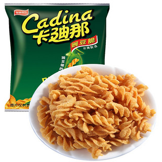 卡迪那 cadina 进口零食组合包（豌豆脆原味62g+地瓜片原味70g）