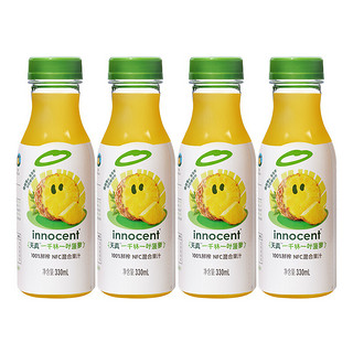 innocent 天真 NFC混合果汁 330ml*4瓶