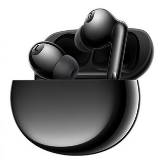 Enco X2 有线充版 入耳式真无线动圈主动降噪蓝牙耳机 镜夜黑
