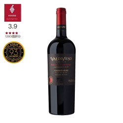 Vina Valdivieso 瓦帝维索 科尔查瓜谷 单一园佳美娜 干红葡萄酒 单支装750mL