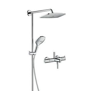 hansgrohe 汉斯格雅 飞雨系列 26777007 恒温花洒套装