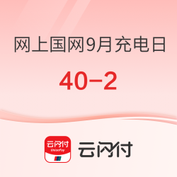 云闪付 X 网上国网APP 充电日