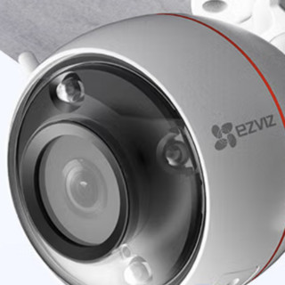 EZVIZ 萤石 C3W 4MP 4MM 2560*1440智能摄像头 400万 红外 白色 128GB