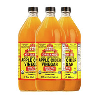 bragg 布拉格 浓缩苹果醋饮料 946ml*3瓶