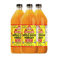 88VIP：bragg 布拉格 博饶谷浓缩原浆苹果醋无糖0脂肪0热量473ml美国进口生酮饮料