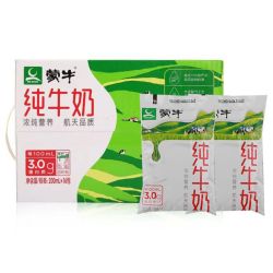 mengniu蒙牛新鲜蒙牛纯牛奶200ml16塑料袋装牛奶整箱早餐奶批发特价奶