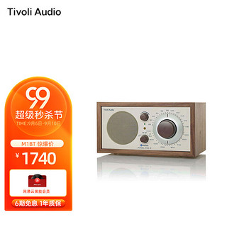 Tivoli Audio 流金岁月 M1BT复古收音机FM/AM无线蓝牙音箱老式立体声迷你音响