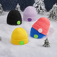 巴拉巴拉 儿童帽子冬季男童保暖帽针织毛线帽女童宝宝时尚流行搭配