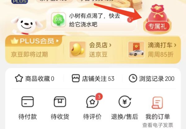 9月19日 京东关注店铺领京豆