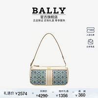 BALLY 巴利 官方2022新款SEMY DMN.QD女士拼色迷你包腋下包6300504 蓝色 均码