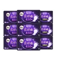 kotex 高洁丝 卫生巾套装（放肆睡280mm*24片+420mm*24片）