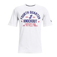 UNDER ARMOUR 安德玛 Embiid 4th Quarter 男子运动T恤 1366534-100 白色 XL