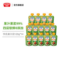 Heinz 亨氏 宝宝水果泥120g *14袋