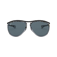 Ray-Ban 雷朋 Aviator飞行员系列 男女款太阳镜 0RB2219 1286R5 灰色框蓝色片 59mm