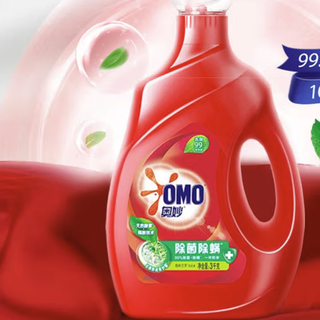 OMO 奥妙 洗衣液套装 除菌除螨洗衣液3kg+1kg+480g+400g*2袋+薰衣草衣物护理剂2.5L+950g+二合一衣物护理剂420g*2袋
