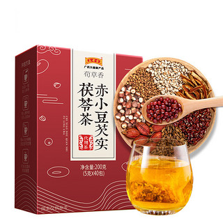 王老吉 荀草香 芡实赤小豆茯苓茶 200g