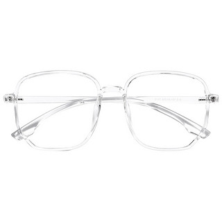CHASM 近视眼镜透明大框镜架+1.60超薄非球面镜片