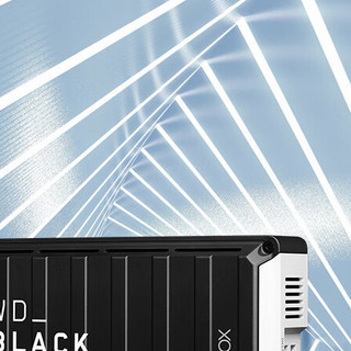 Western Digital 西部数据 BLACK D10 3.5英寸 USB移动机械硬盘 12TB USB3.0 黑色