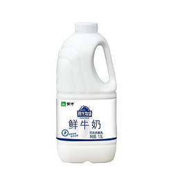 MENGNIU 蒙牛 现代牧场 鲜牛奶 1500ml 巴氏杀菌 桶装鲜牛奶