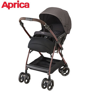Aprica 阿普丽佳 日版阿普丽佳Aprica婴儿推车1个月-3岁 OptiaCushionGrace2.0 棕色