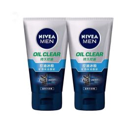 NIVEA 妮维雅 控油冰级洁面泥 50g*2瓶