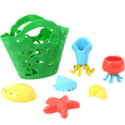 green toys 美国进口 儿童游泳浴室玩具套组 戏水嘻水玩具海星