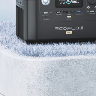 ECOFLOW 睿Pro 户外移动电源 黑色 200000mAh 600W