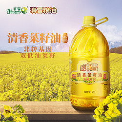 滇雪 云南高原 清香菜籽油5L