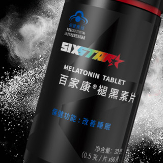 MUSCLETECH 肌肉科技 百家康 褪黑素片 30g