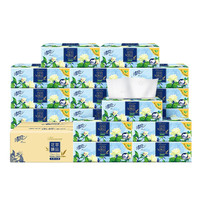 Breeze 清风 花萃臻品系列 抽纸 4层*90抽*48包(190*154mm) 天然无香