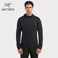 ARC'TERYX 始祖鸟 透气 男子 抓绒衫 BLACK 黑色 S