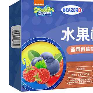 BEAZERO 未零 水果棒 蓝莓树莓味 25g