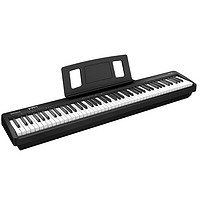 PLUS会员：Roland 罗兰 FP18 88键重锤电子钢琴 黑色主机+单踏板