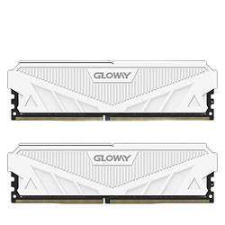 GLOWAY 光威 天策系列-皓月白 DDR5 5200MHz 台式机内存条 32GB(16Gx2)套装