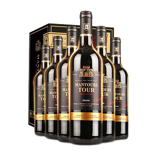 都顿 曼妥思 宝塔 干型红葡萄酒 2021年 6瓶*750ml套装 礼盒装