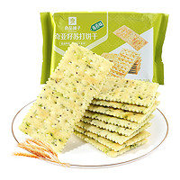 BESTORE 良品铺子 奇亚籽苏打饼干 海苔味 250g