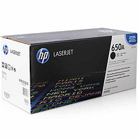 HP 惠普 650A CE270A 硒鼓 13500页 黑色 单支装