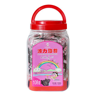 POLI 波力食品 虾脆夹心海苔 108g