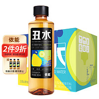 yineng 依能 丑水 丑梨青柚味饮料无糖0脂肪 含5.7g膳食纤维UHT灭菌 380ml*12瓶 整箱装